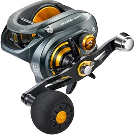 Piscifun Alijoz 400 Baitcaster Fishing Reel, 35Lbs Max Drag Aluminum Alloy Frame Baitcasting Reel, 8.1:1 Gear Ratio Freshwater and Saltwater Low Profile Casting Reel for Musky, Grey Left Handle