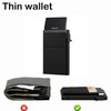 FDDU Men Women Aluminum Alloy Wallet Coin Pocket Magnetic Closure