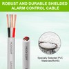 MOOKEERF 18/3 Shielded Wire 18 AWG 3 Conductor Stranded Shielded