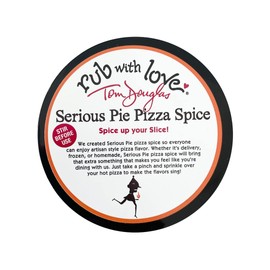 Rub with Love, Serious Pie Pizza Spice | 3.5 | Tom Douglas | Gluten-Free | All Natural Ingredients | No MSG