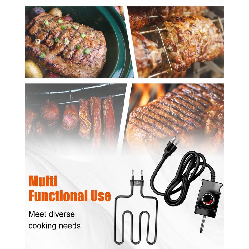 1400W Electric Heating Element Replacement 9907150014 compatible with Masterbuilt 20073017