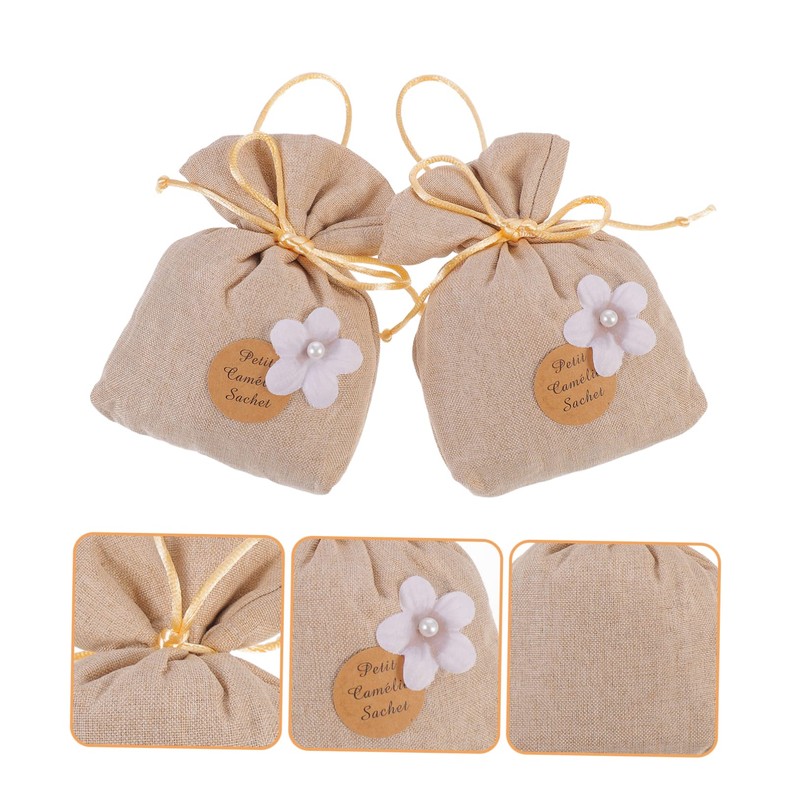 NOLITOY 2pcs Fresh Scent Sachets Aromatherapy Bags for Wardrobe Elegant