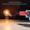Arc Coil Handheld Portable Beautiful Artificial Lightning Generator 13cm Adjustable