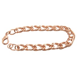Copper Anklets CA668G - 3/8" Wide - Available in 8 to 12 inch Lengths - Choose Your Length Below: (9 1/2 inches)