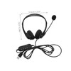 Mikinona Noise Cancelling Office Headphones with Microphone Comfortable Call Center