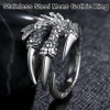 Cosysparks Dragon Claw Ring, Stainless Steel Dragon Claws Ring, Adjustable