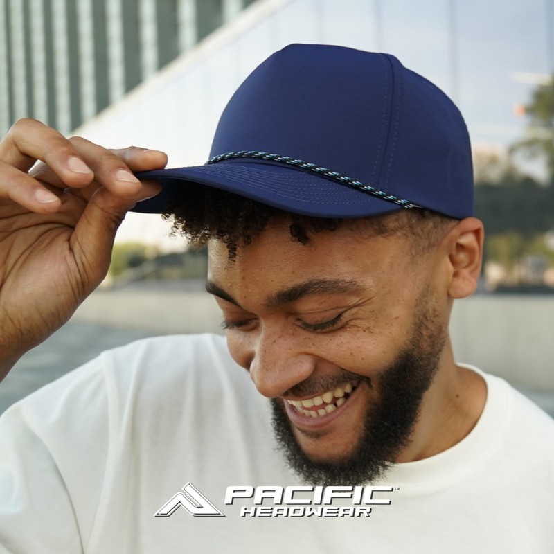 Pacific Headwear Weekender Cap, Black/Gingko