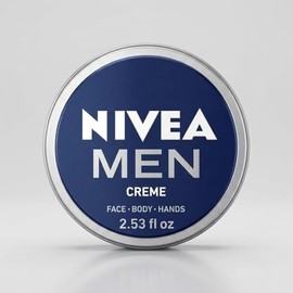 2x Nivea MEN CREME Cream FACE HAND BODY Moisturiser Dry Skin 75ml TIN by Nivea - Producto Original de Alta Calidad, Entrega Rápida y Segura, Garantía 
