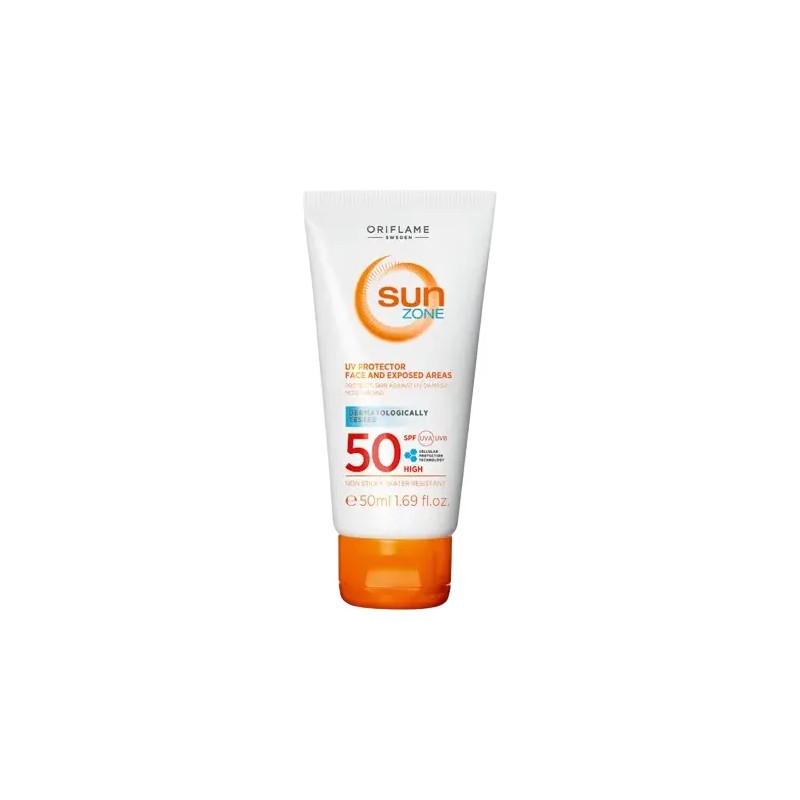 Protector Solar Facial Alta Protección Sun Zone Oriflame