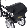 Rickshaw Model Retro Design Decorative Interesting Alloy 3 Wheel Rickshaw
