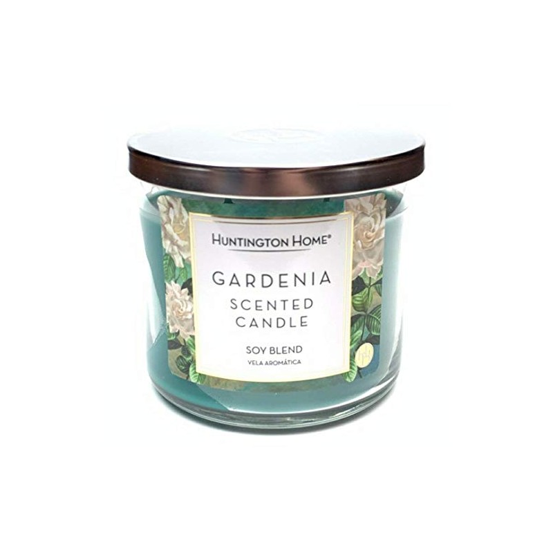Huntington Home Gardenia Soy Blend Scented Candle