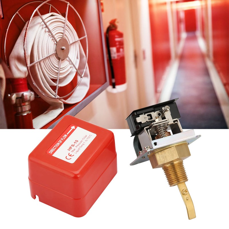 HFS-15 1/2" 6-380V Paddle Target Flow Controller Water Flow Switch