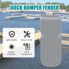 Dock Bumper Fender, Inflatable Protection - Heavy Duty Boat Dock