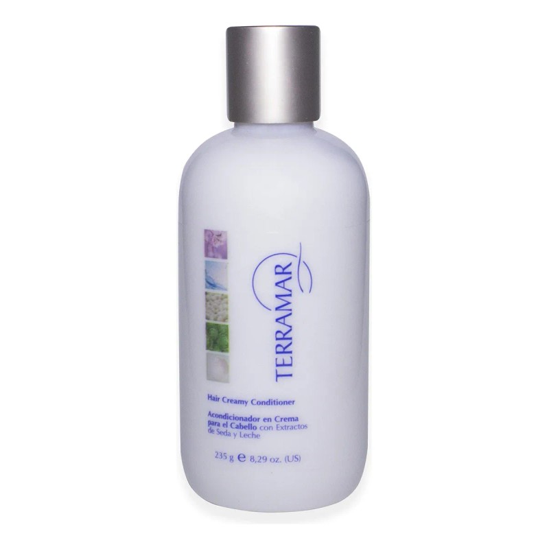 Acondicionador En Crema Para Cabello Con Seda Terramar 235g