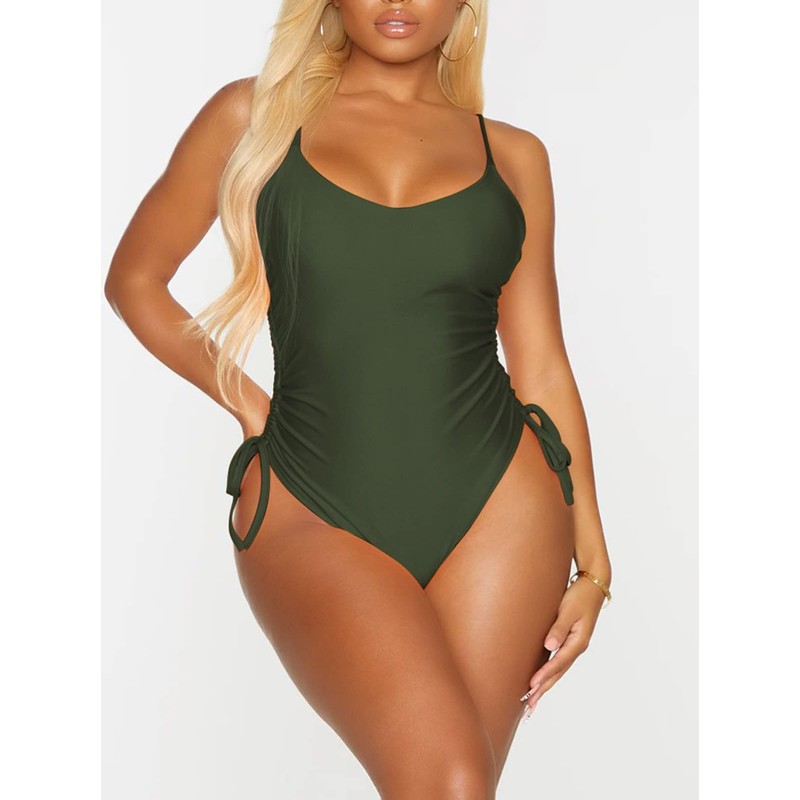 KRLAGAPAS - Traje de baño Sexy de una Pieza para