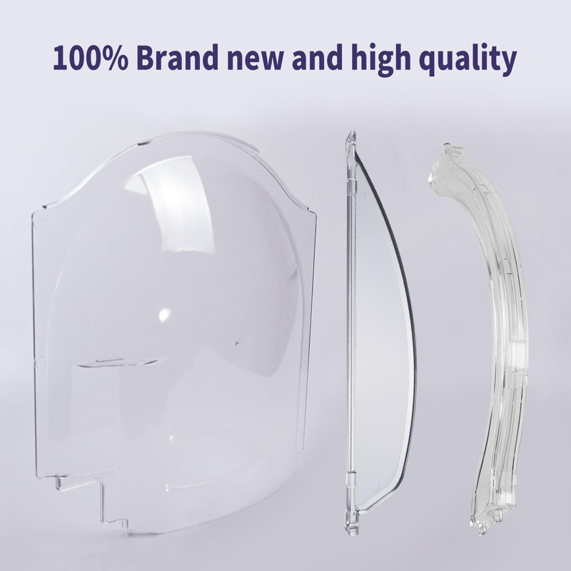 Clear Plexiglass 4812-01 RV Screen Door Bubble Style Slider &