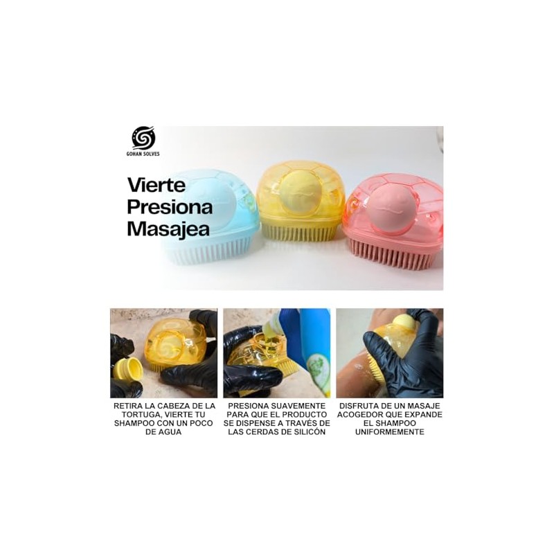 3 cepillos de limpieza facial con mango acrílico, exfoliante facial
