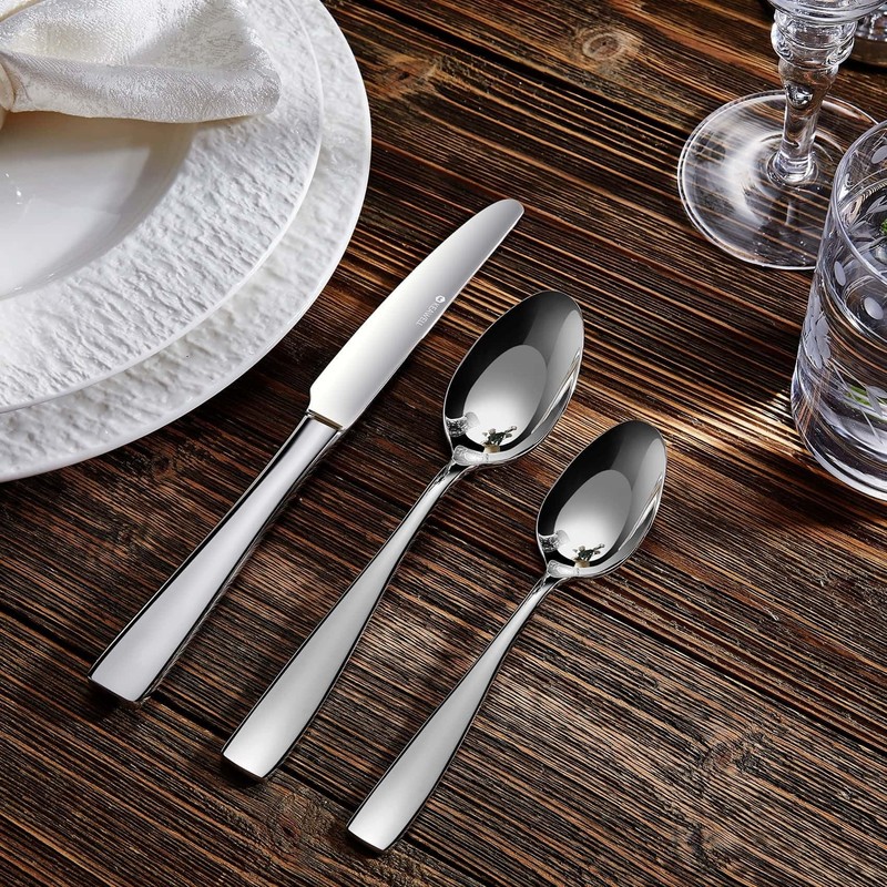 KEAWELL Premium 4-Piece Louis Spoon Set, 18/10 Stainless Steel, Set