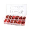 Insulating Spacers, Paper Seals, 600 Pieces, 12 Sizes, Red Steel