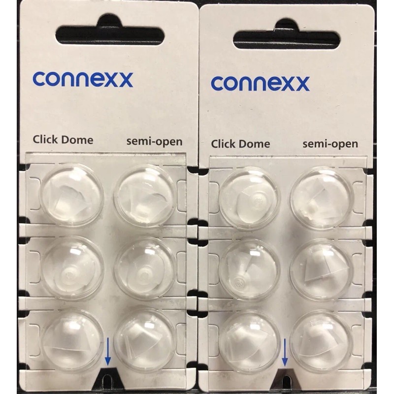 Siemens 2 Packs Siemens Signia Rexton Miracle Ear Semi-Open Click