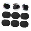 Beavorty 2sets Bamboo Charcoal Facial Sponges Reusable Body Face Exfoliator