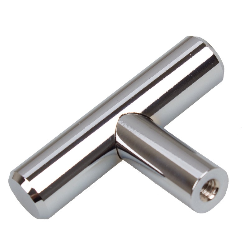 GlideRite Hardware 5002-T-PC-1 2 inch Solid T-Bar Handle Knobs 1