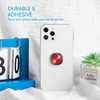 [2 Pack] Rounded CD Texture Cell Phone Ring Holder Stand,