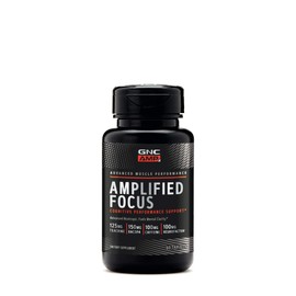 GNC AMP Amplified Focus, 60 Tablets, Fuels Mental Clarity