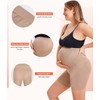 LANCS Seamless Maternity Shapewear High Waist Maternity Shorts Pregnancy Underwear
