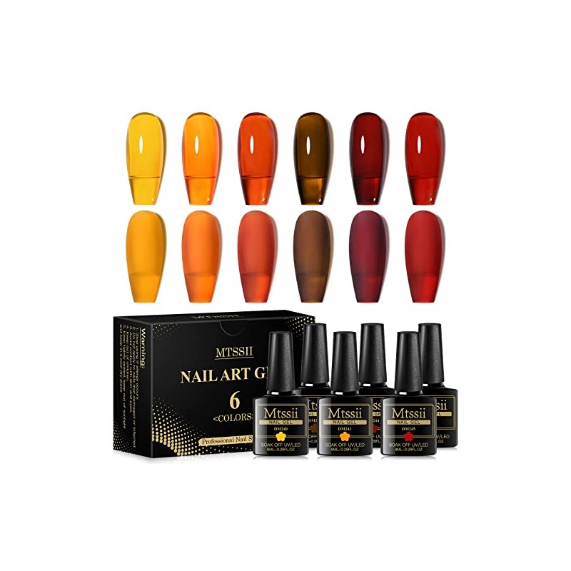 MTSSII- Esmalte en gel con efecto ámbar recupere la tendencia