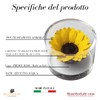 Premium-rose.com Eternal Stabilised Sunflower Round with Sunflower Unique and Refined