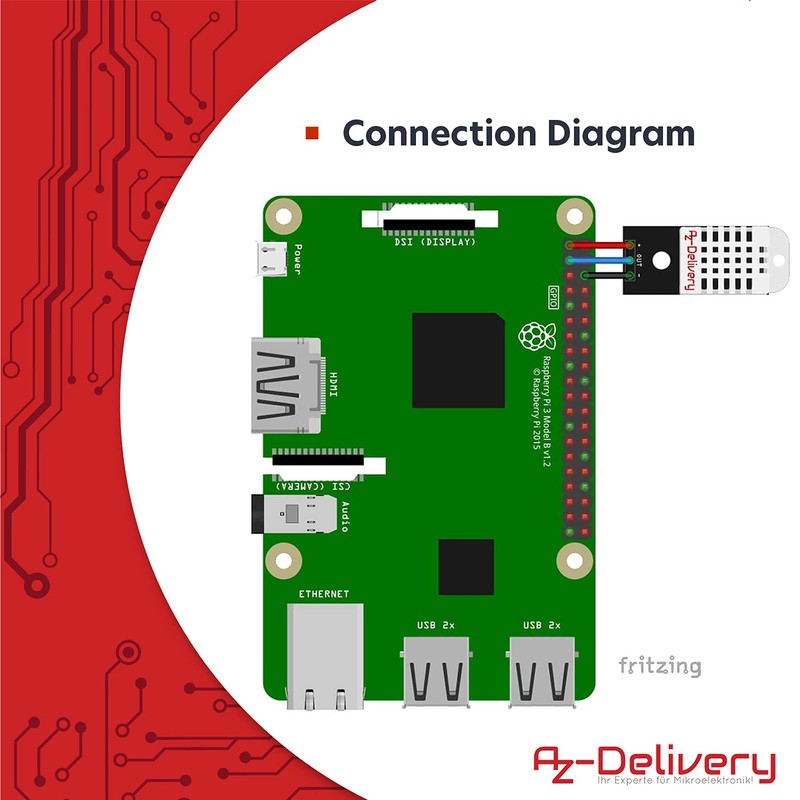 AZDelivery DHT22 AM2302 Temperature Sensor Parent