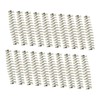 Kichvoe 20pcs Stainless Pruner Springs Replacement Parts for Flower Pruners