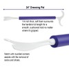 4-in-1 Dressing Stick- 24" Dressing Pal. Long Handled Shoe Horn,