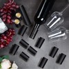 Blulu 120 Pcs PVC Heat Shrink Capsules Wine Shrink Wrap