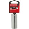 CRAFTSMAN Deep Socket, SAE, 3/8-Inch Drive, 3/4-Inch, 6-Point (CMMT43337)