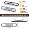POPMOTORZ LED Number Plate Light for E-Class W124 E-Class Coupe