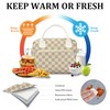 TESAFNG Lunch Box for Women Insulated Lunch Bag Cute Corduroy