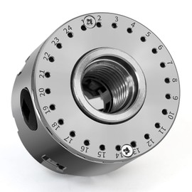 2-3/4 Inch Wood Lathe Chuck,4-Jaw Precision Self-Centering Keyed Lathe Chuck,Wood Turning Chuck with 1-Inch x 8TPI Thread,for Bowls Vases