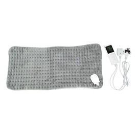 Well Being Electric Heat Pad Variable Temperature Microfibre Plush Therapy Wrap