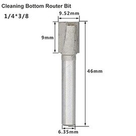 Floor cleaning bit, straight shank, lower cutter, tool, cutting diameter, double edge, carbide tip, cleaning cutter