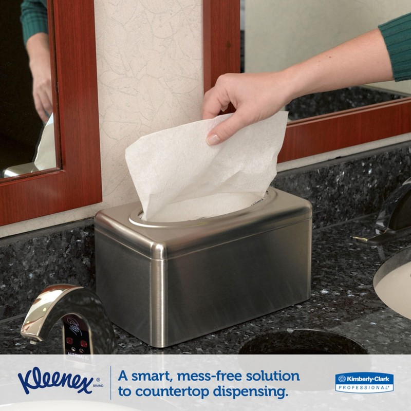 Kimberly-Clark KLEENEX Pop-Up Box Hand Towels, Paper, 9 x 10-1/2,
