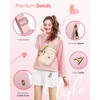 Freesya Initial Bags for Teen Girls Women, Gifts for 8