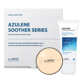 Santé Azulene Soother Series Sun Cushion Set (Sun Essence 75g + BB Cushion 15g) / 상떼 아줄렌 수더시리즈 선쿠션세트 (선에센스75g+비비쿠션15g)