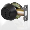 Double keyed Deadbolt Lock - Keyed on Both Sides, 2-Way