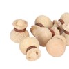 10Pcs Boxwood Carving Accessories Lucky Bag Boxwood Pendant DIY HandMade