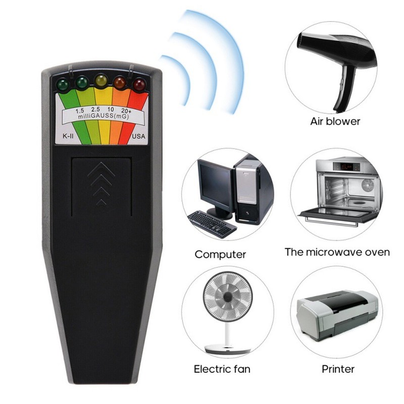 EMF Meter Electromagnetic Field Detector Handheld Tester EMF Detector with