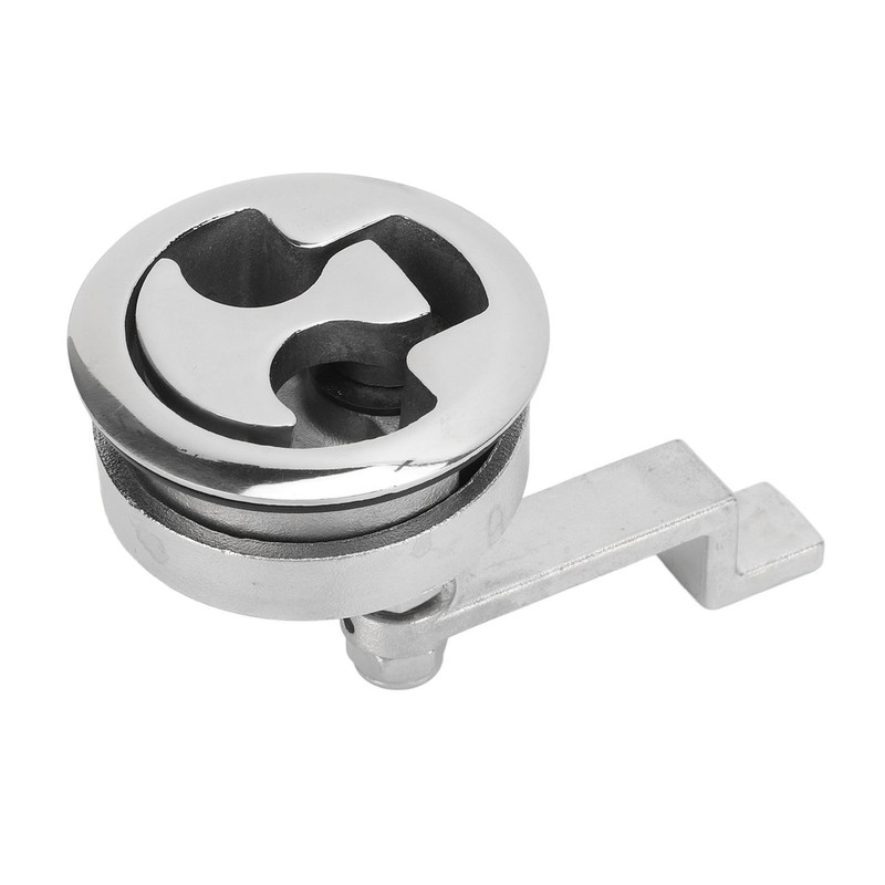 Boat Floor Handle Lock Marine Hatch Latch Flush Mounted Stainless