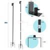 ERYTLLY Bird House Pole Mount Kit 80 Inch - Adjustable