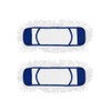 Eyliden Floor Mop, Cotton Cloth Pad, Spare Mop, Replacement Cloth,